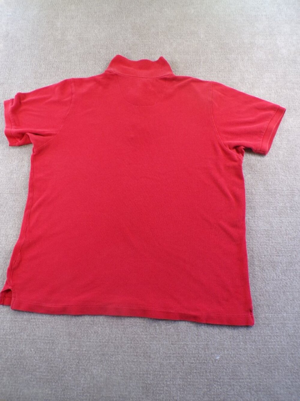 Hollister red polo shirt with embroidered logo. Tagged XXL but runs small - Picture 4 of 7